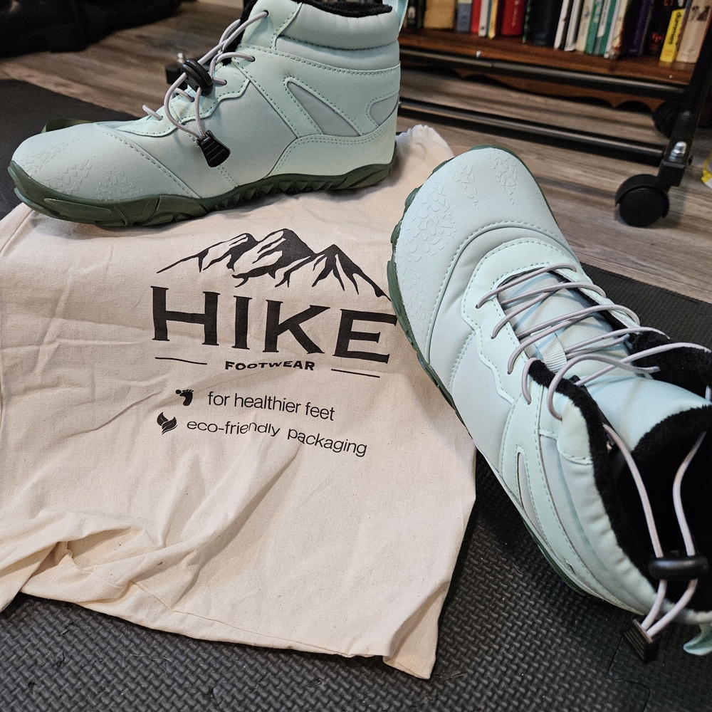 HIKE Women's Light Blue Athletic Shoes